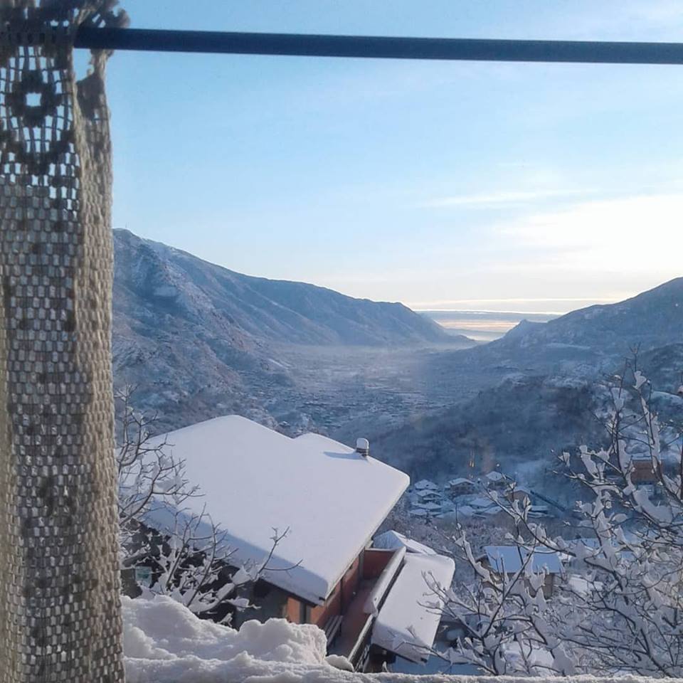 La Valle di Susa vista dall'Agriturismo Cré Seren